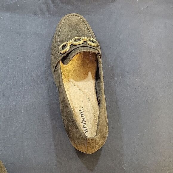 BRAND NEW WHITEMT CHAIN LINKING DESIGN SLIP ON WOMEN"S LOAFER - Picture 8 of 15